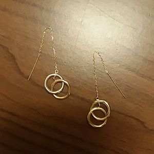 14 carat gold earrings